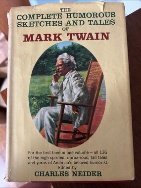 Mark Twain: The Complete Humorous Sketches and Tales - Beige Dust Jacket